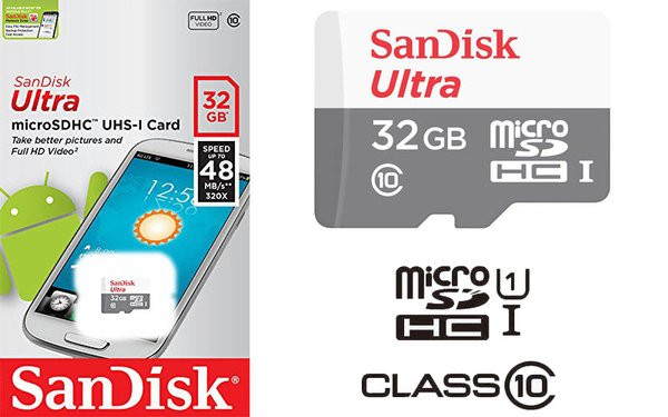 Scandisk 32 гб карта памяти microsdhc ultra